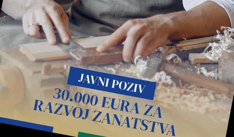 30.000 eura za podršku razvoju zanatstva!
