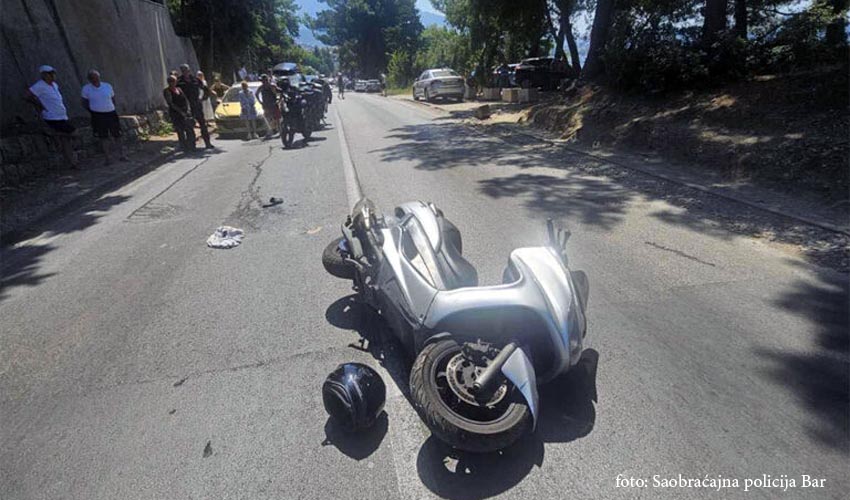 motor na cesti