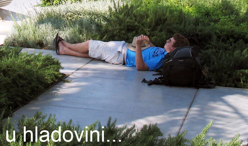 hlad turist