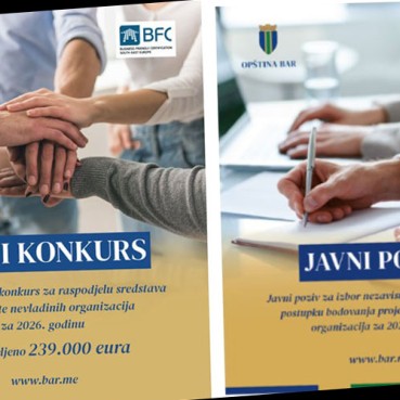 Raspisan Javni konkurs za projekte NVO 