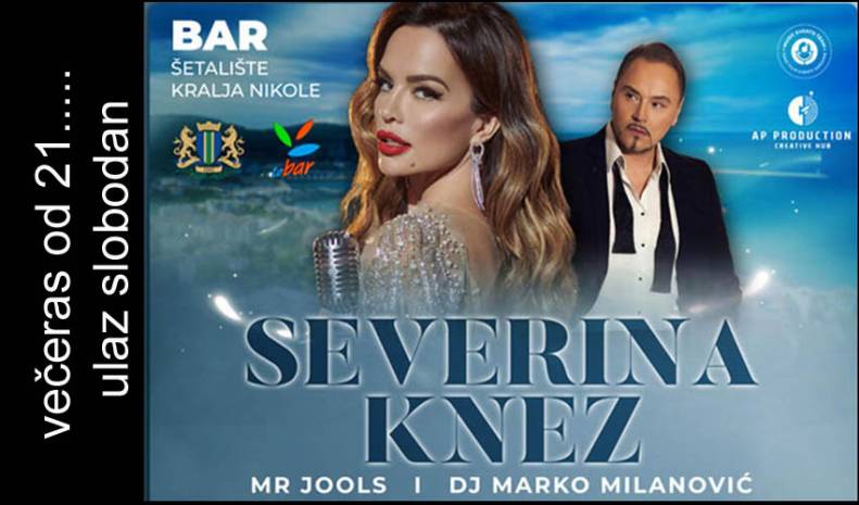 Večeras koncert Severine 