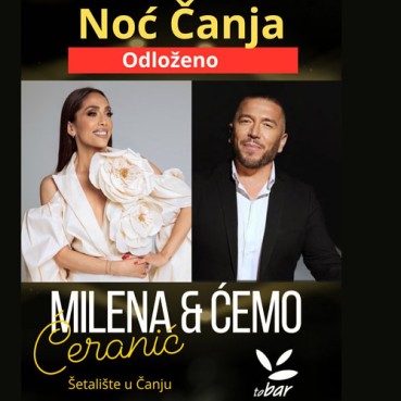 Odlaže se manifestacije “Noć Čanja” 